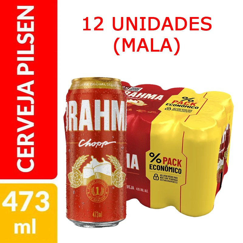 Brahma Latão Mala